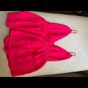 SOLD- Hot Pink Express Top Sz Medium